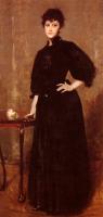 Chase, William Merritt - Portrait Of Mrs C